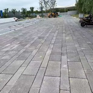陇南仿古石铺装效果