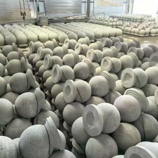 陇南石材挡车球