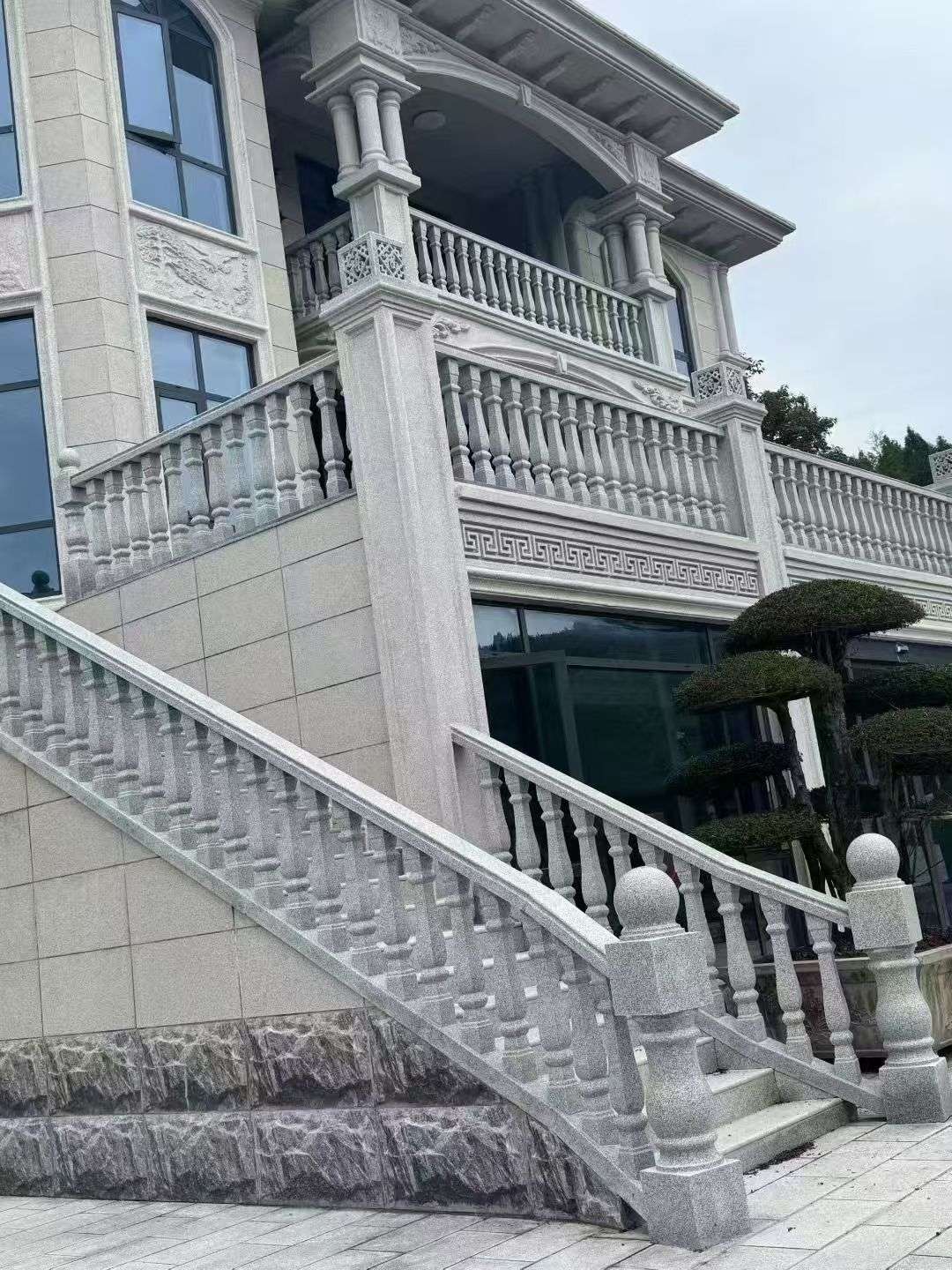 陇南 芝麻白别墅，栏杆