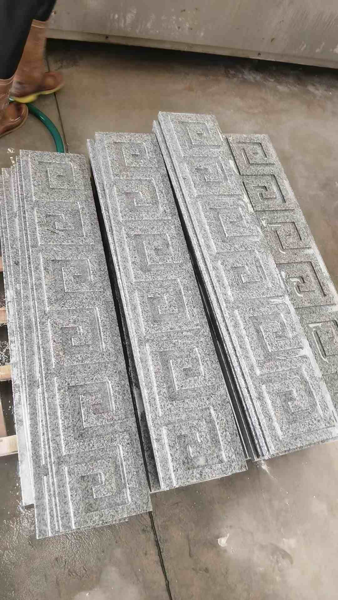陇南 别墅回纹线条，雕刻
