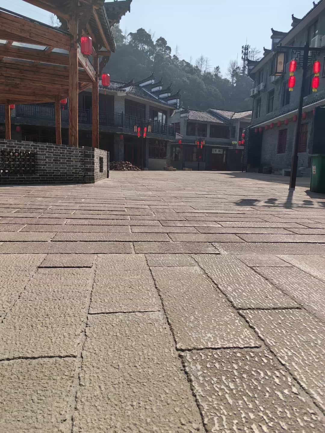 陇南仿古石铺装效果