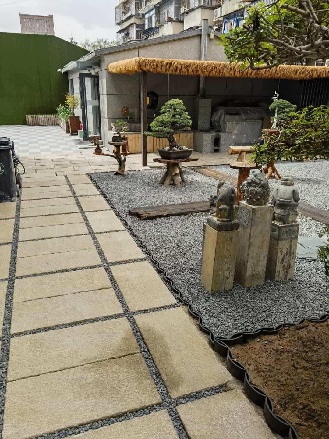 陇南仿古石铺装效果