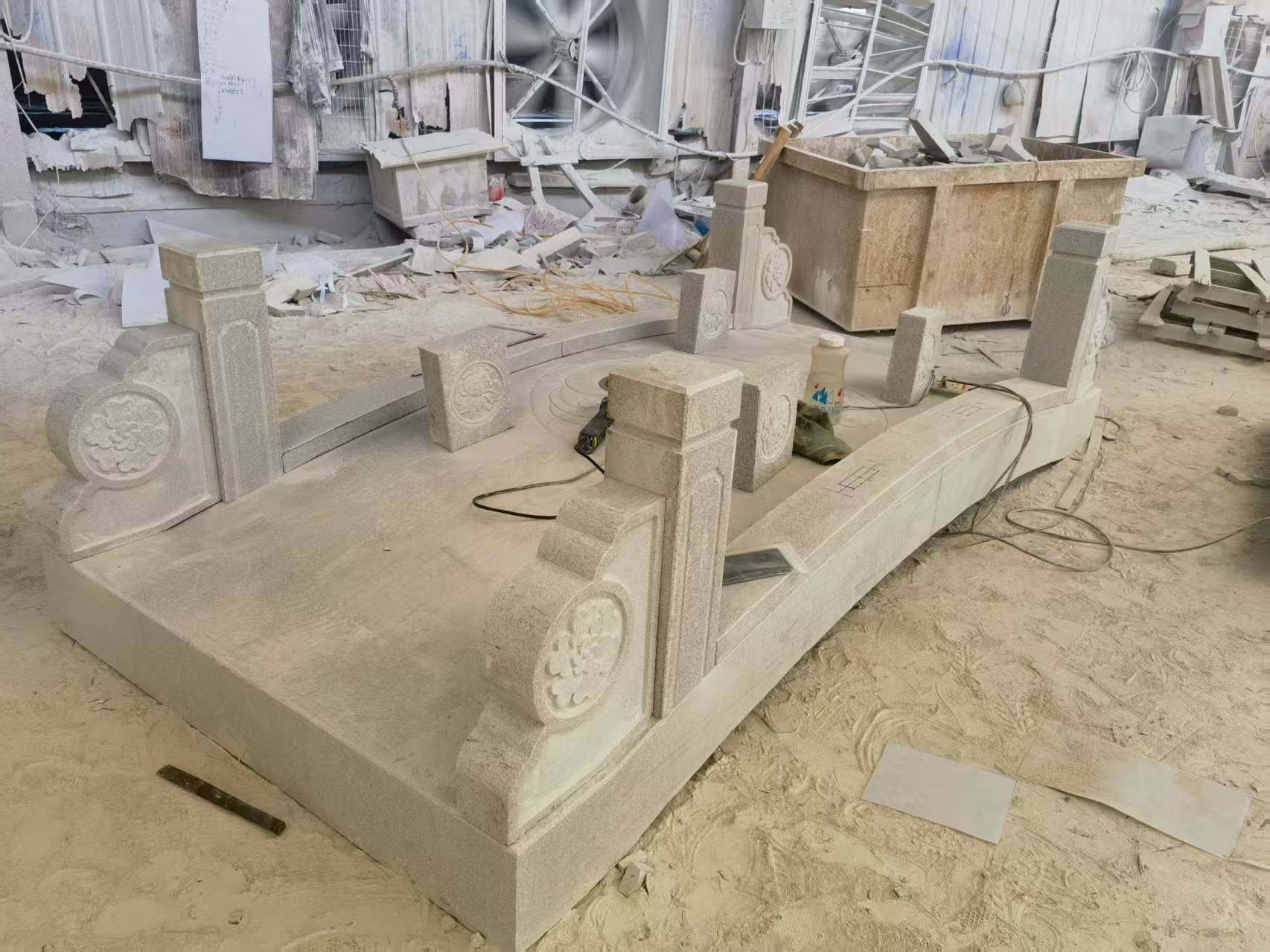 陇南 芝麻灰火烧面石桥-拼装