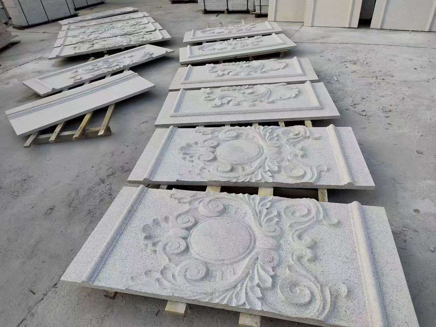 陇南 芝麻白干挂雕花板