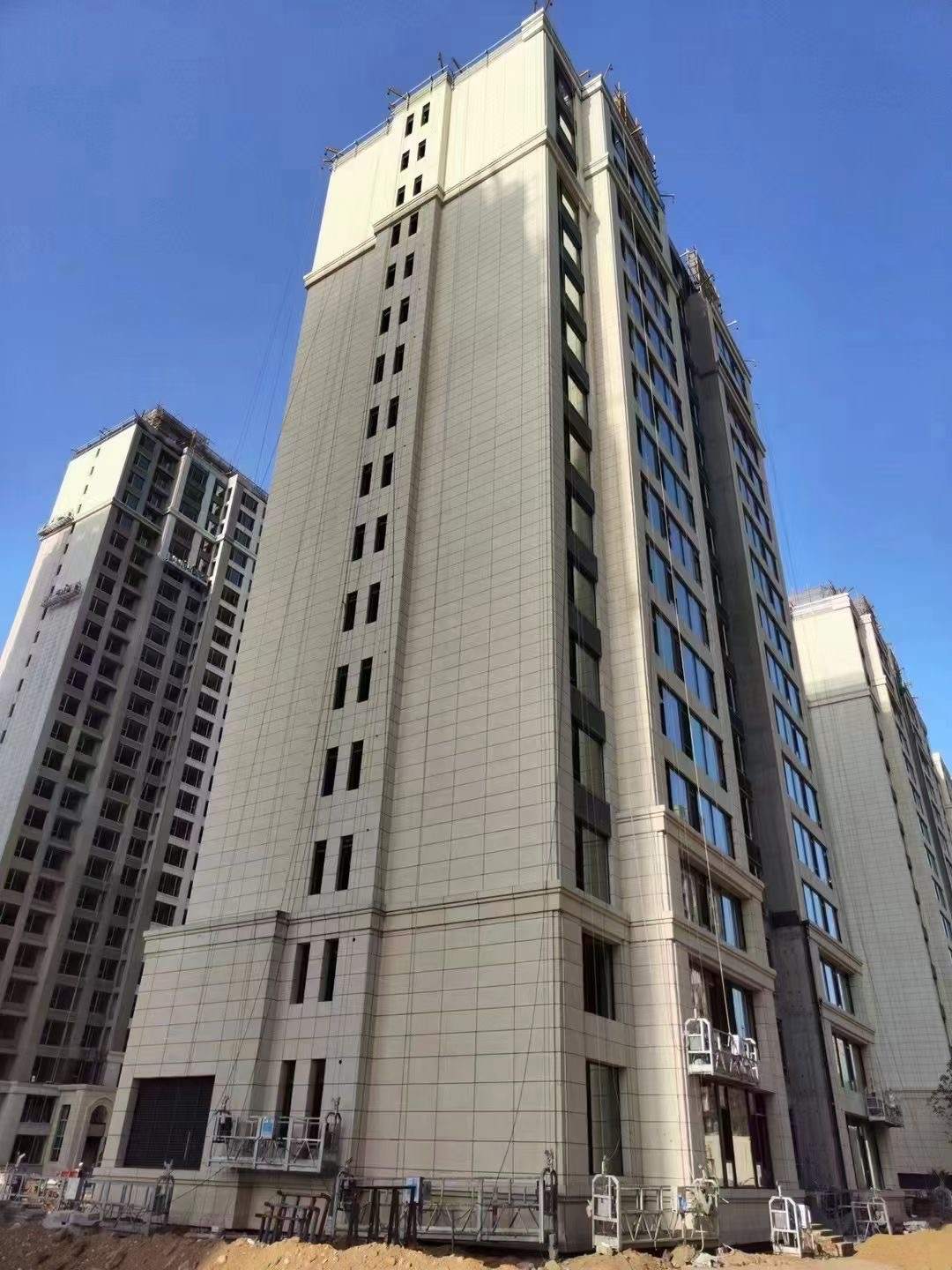 陇南黄金麻高端小区，外墙干挂