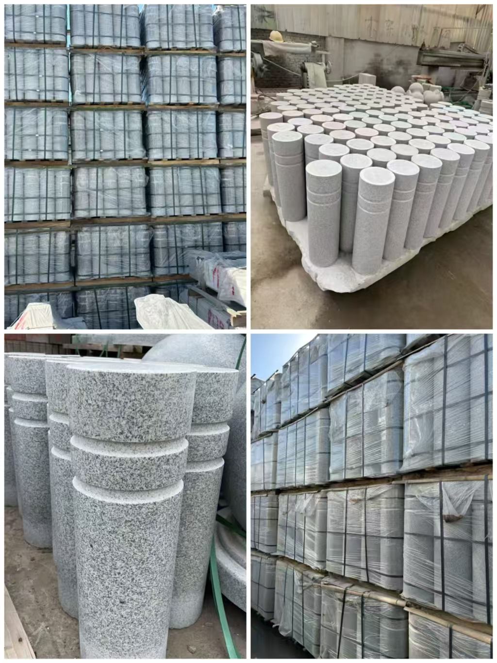 陇南 芝麻白花岗岩挡车柱、隔离柱多少钱